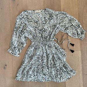BEACHGOLD - XS- Dress - Black & White Pattern